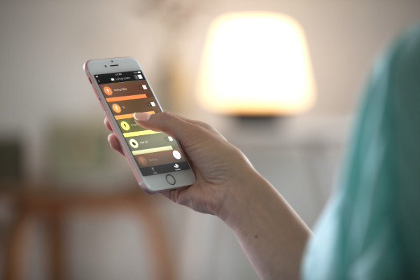 Lichtsteuerung Philips hue